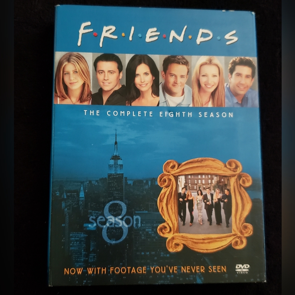 FRIENDS The Complete Eighth Season DVD - Blue Cover